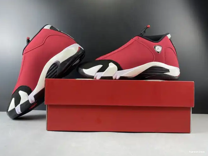 HYPE JORDAN AIR 14 RETRO 487471-006 GYM RED TORO 0529